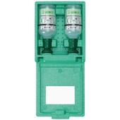 Augenspülstation mit 2 Flaschen, 2x 500 ml